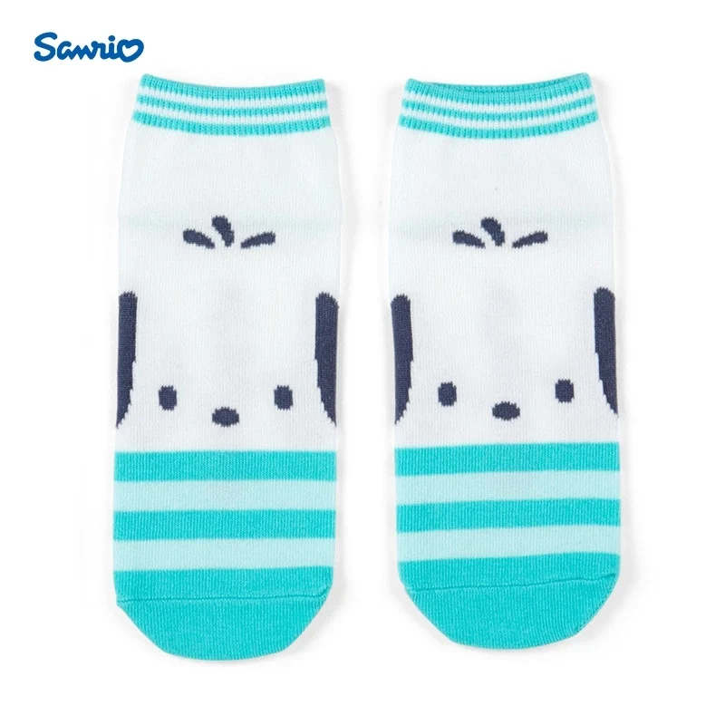 [Self-operated] 1 pair of Japanese Sanrio Super Star Cute Face Socks Pacha Dog