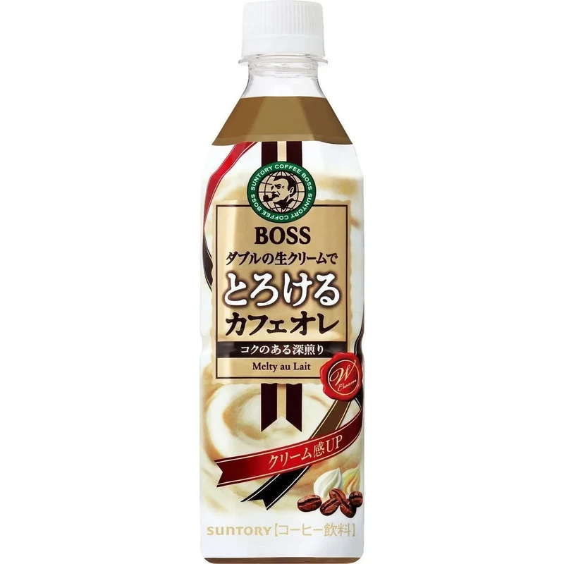[Self-operated] Japan's Suntory BOSS milk coffee 500ml deep-fried coffee silky drink refreshing