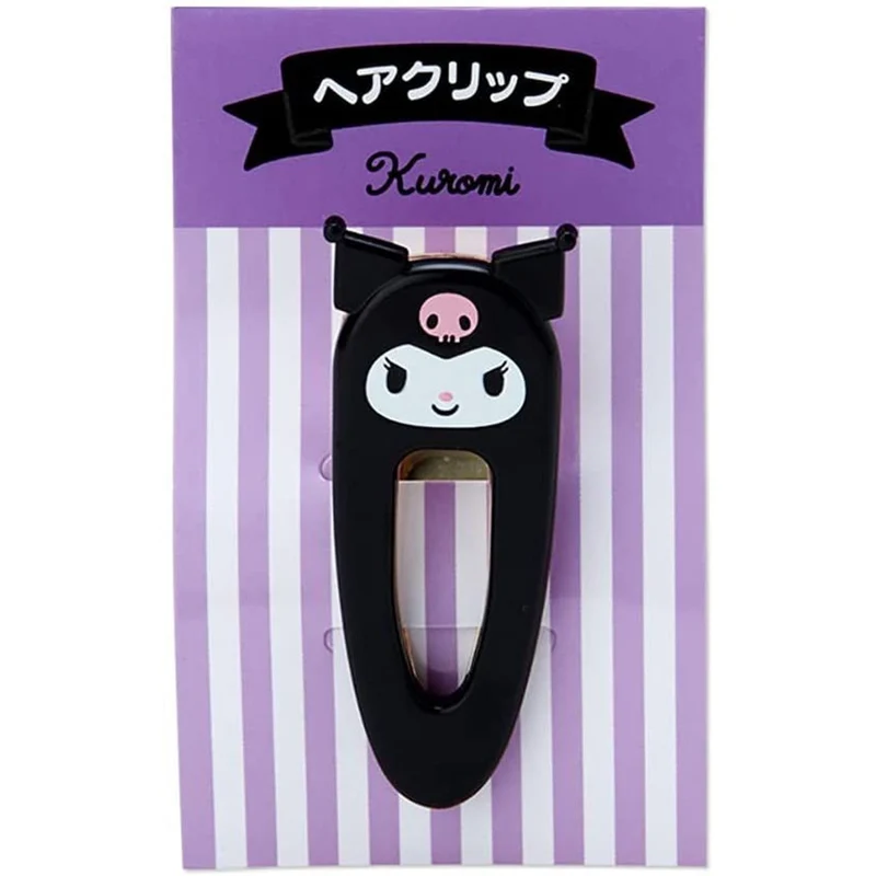 [Self-operated] Japan's Sanrio cute cartoon duckbill hairpin Kuromi 1 pack of stylish front bangs clip headband hairpin hair accessories