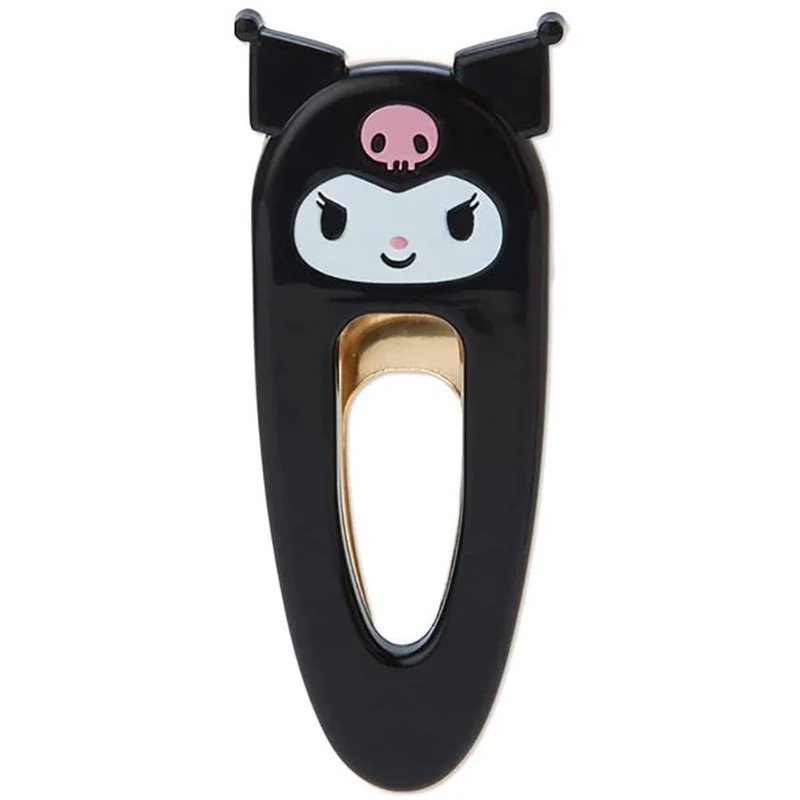 [Self-operated] Japan's Sanrio cute cartoon duckbill hairpin Kuromi 1 pack of stylish front bangs clip headband hairpin hair accessories