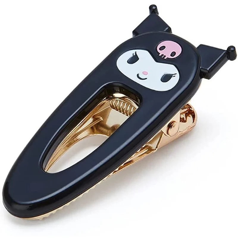 [Self-operated] Japan's Sanrio cute cartoon duckbill hairpin Kuromi 1 pack of stylish front bangs clip headband hairpin hair accessories