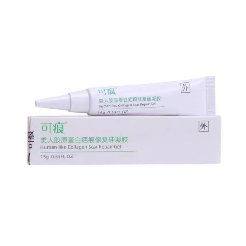 [Self-operated] China Kehen Humanoid Collagen Scar Repair Silicone Gel 15g Burn and Scald Wound Dressing Cream (Fading Scars/Preventing Hyperplasia)