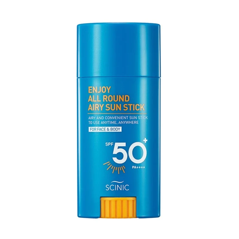 [Self-operated] South Korea SCINIC Mild and moisturizing transparent solid sunscreen stick 15g SPF50+ PA++++ Portable sunscreen whitening cream that can be used all over the body