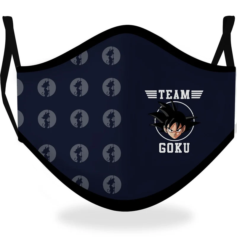 Stoffmaske Goku Dragon Ball für Kinder