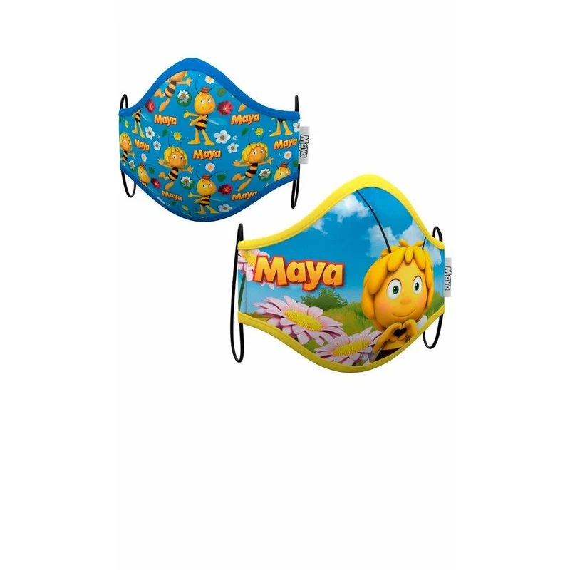 Stoffmasken 2er Pack Biene Maya™ für Kinder