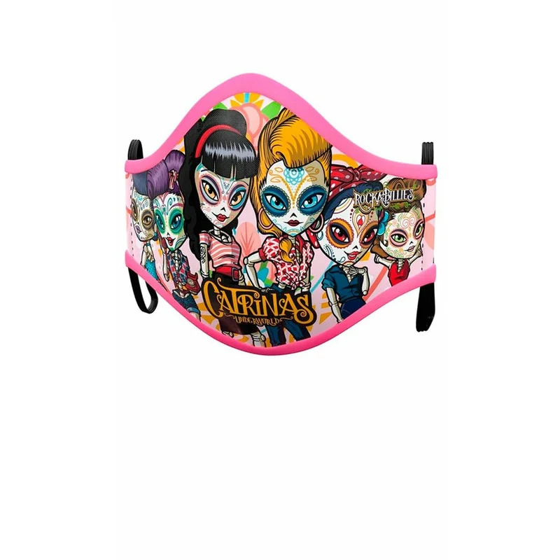 Stoffmasken 2er Pack Catrina™ für Kinder