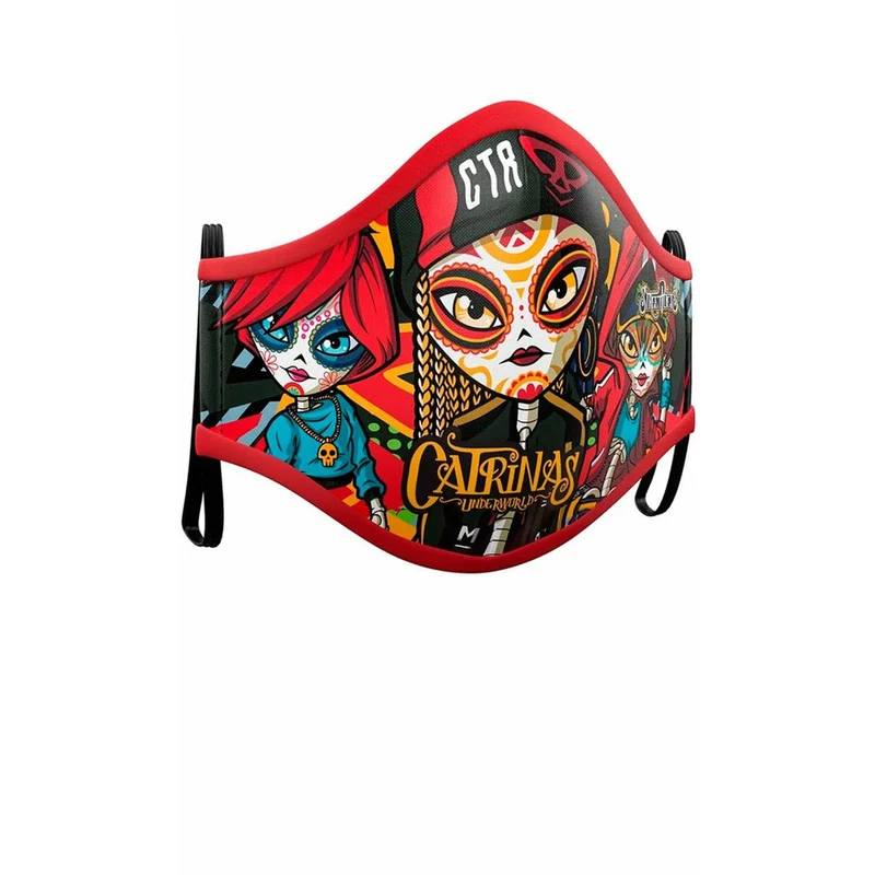 Stoffmasken 2er Pack Catrina™ für Kinder