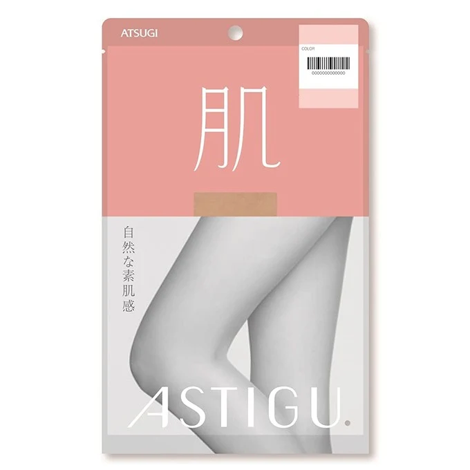 [Self-operated] Japan's Atsugi ATSUGI new thin stockings, natural textured stockings, pure beige (323) M~L Hips 85-98 Height 150cm-165cm
