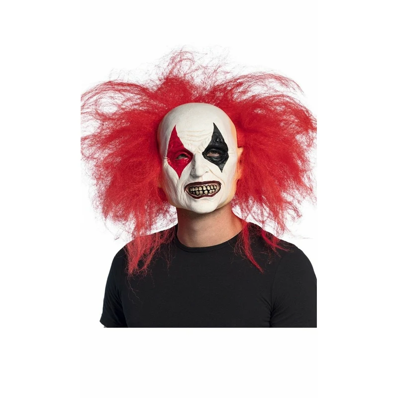 Ruddy Clown Latex Maske