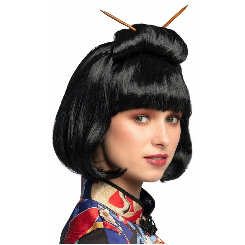Geisha Midi Perücke