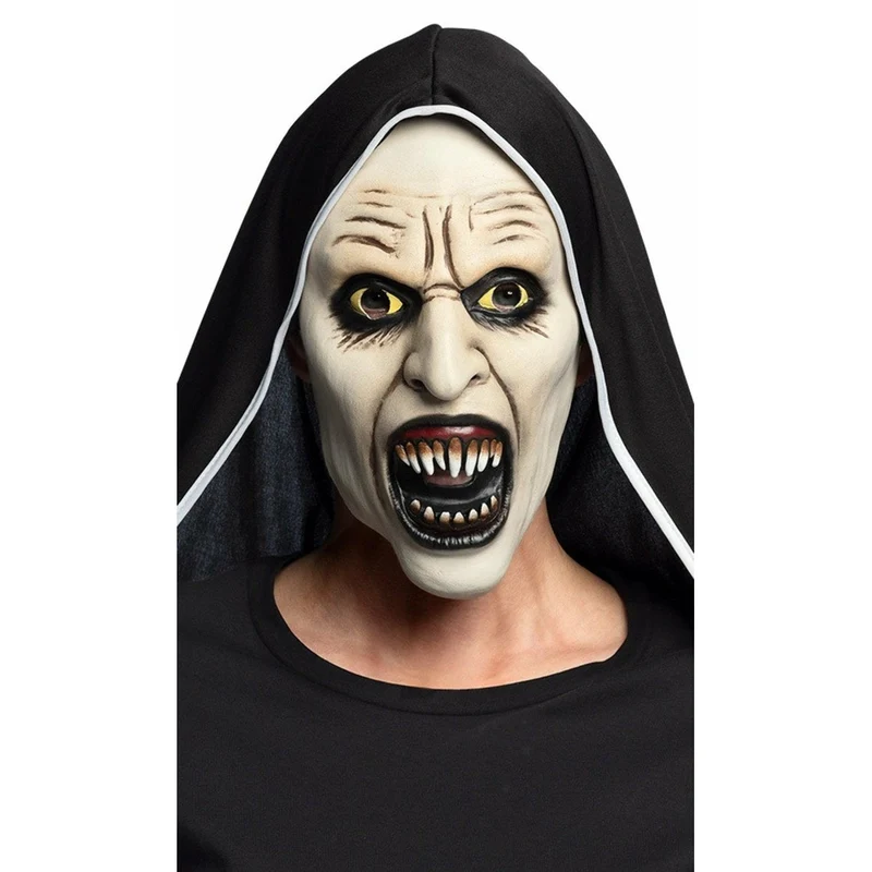 Die schreiende Nonne Latex Maske