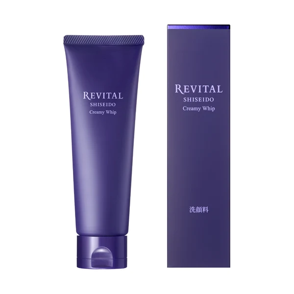 [Self-operated] Japanese Shiseido REVITAL New Acidified Sebum Countermeasure Facial Cleanser 125g Deeply cleanses and cleans pores, leaving them supple and non-tight