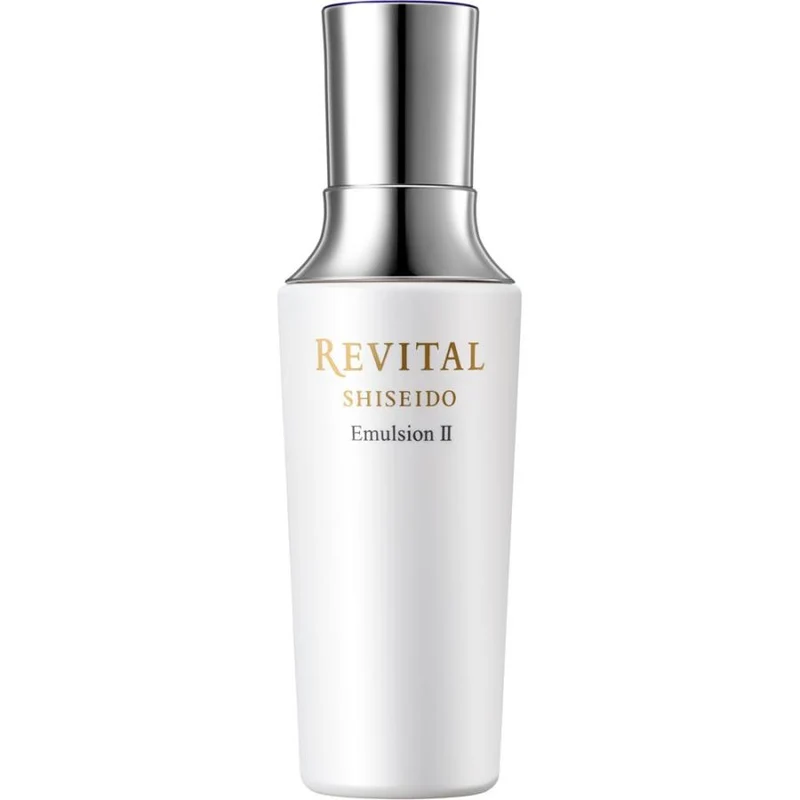 [Self-operated] Japan's Shiseido Shiseido REVITAL New Edition Essence Emulsion No. 2 Moisturizing Type 130ml Delicate, elastic, fair, translucent, brightening and lightening spots