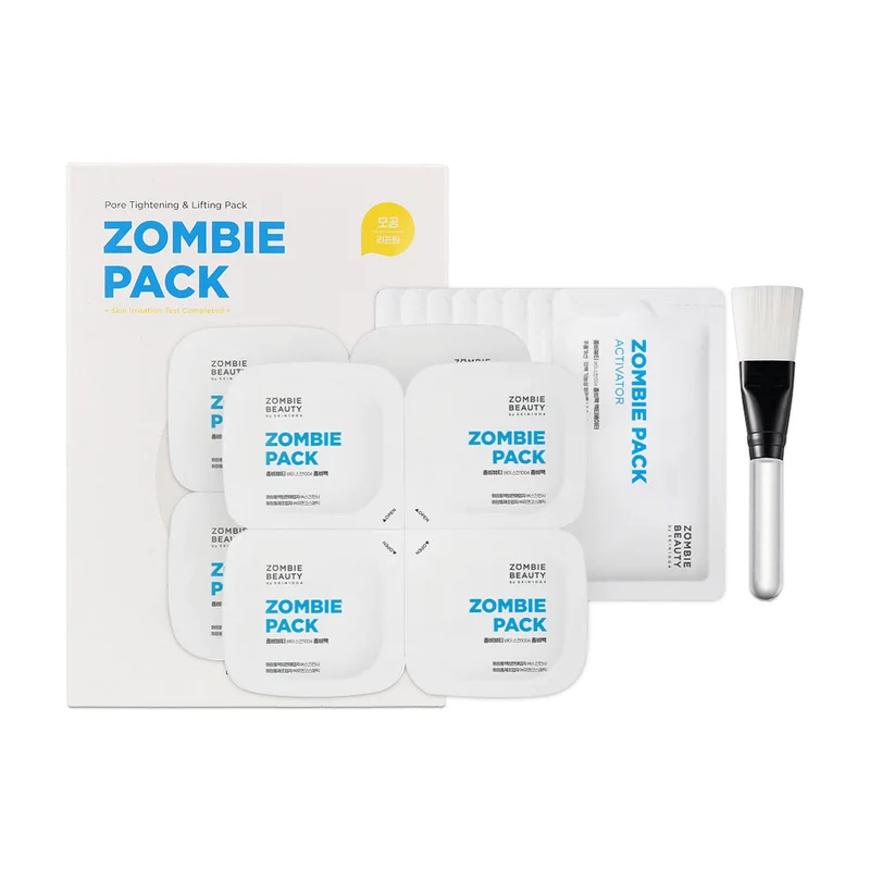 [Self-operated] Korean SKIN1004 Zombie Mask 8 packs, lifting, tightening, shrinking pores, brightening skin tone, cleansing and hydrating