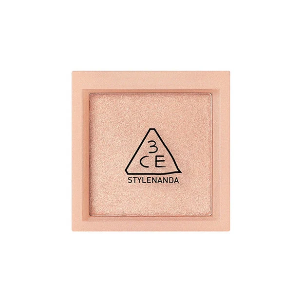 [Self-operated] Korea 3CE Sanxi Jade Brightening Highlight Palette #Open Side Shimmer Rose 4.8g Brightening Diamond Fine Sparkle Face Brightening Natural and Delicate