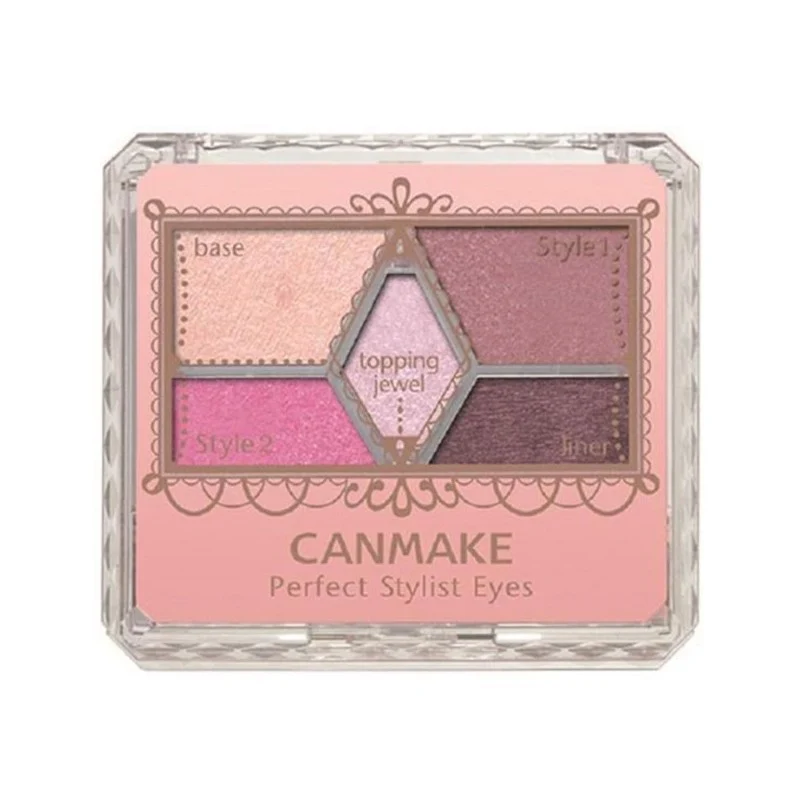[Self-operated] Japan CANMAKE Perfectly Sculpted Nude 5-Color Eyeshadow Palette #17 Princess Nude