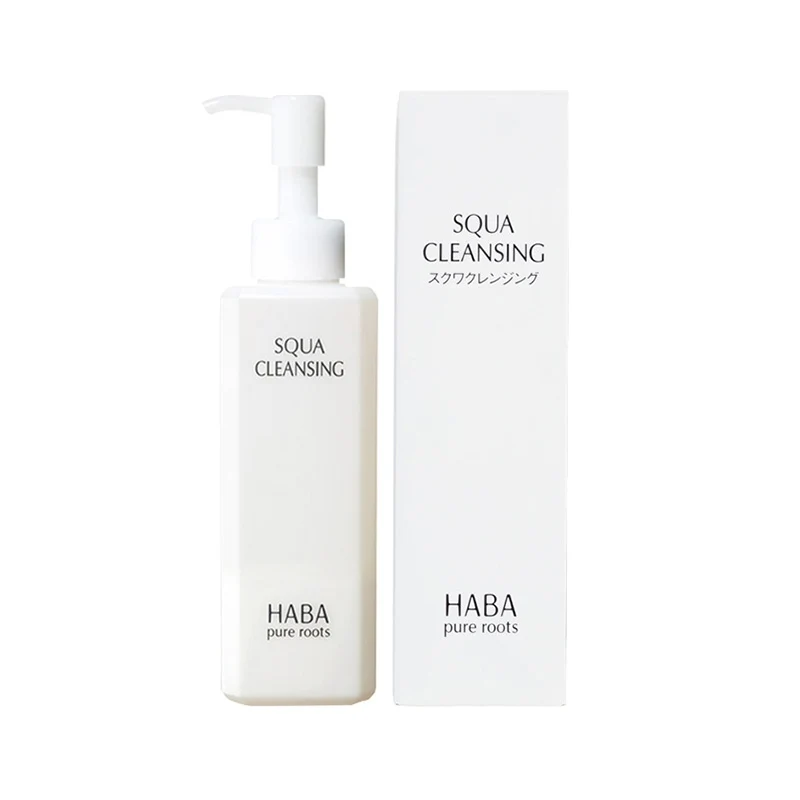 [Self-operated] Japanese HABA additive-free squalane cleansing oil 120ml, gentle makeup remover, cleansing and moisturizing, can be used for sensitive skin.