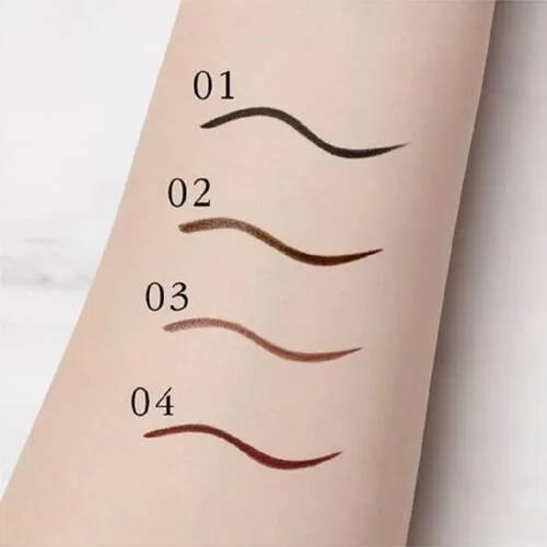 [Self-operated] ISEHAN KISS ME 0.1mm Ultimate Color Longevity Slim Eyeliner #04 Burgundy Brown 0.4ml