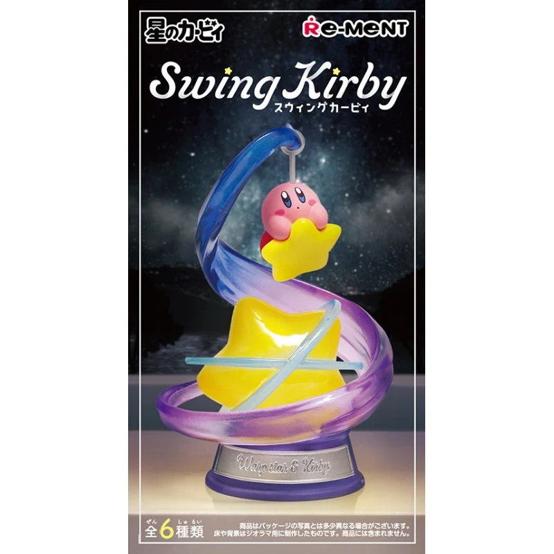 [Self-operated] Japanese RE-MENT Kirby Blind Box Swing 1 box, six types sent randomly