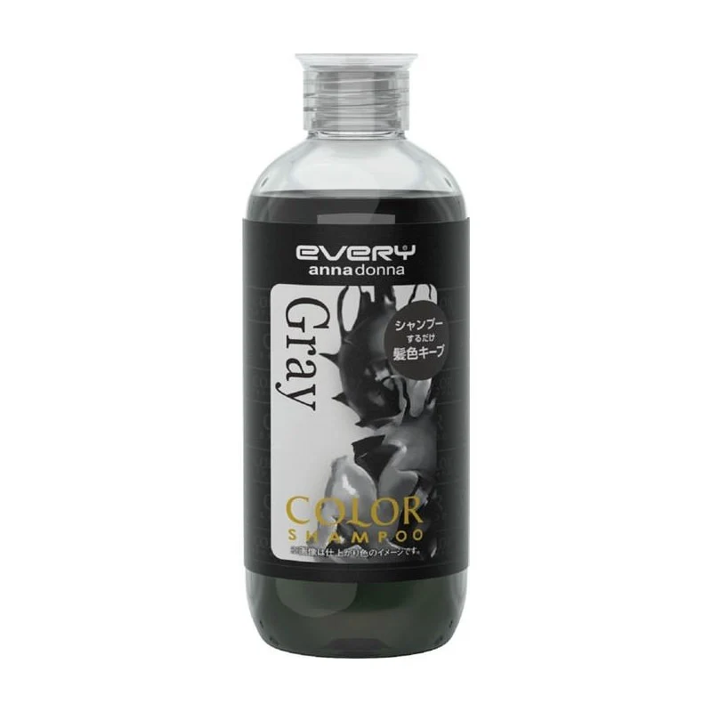 [Self-operated] Japanese Annadonna color-fixing shampoo #Gray 300ml hair care and nourishing, color-fixing, color-replenishing and deep nourishing