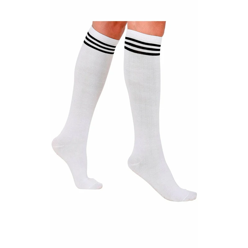 Weiße Sportsocken