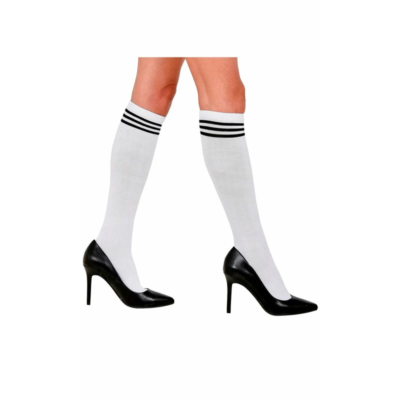 Weiße Sportsocken