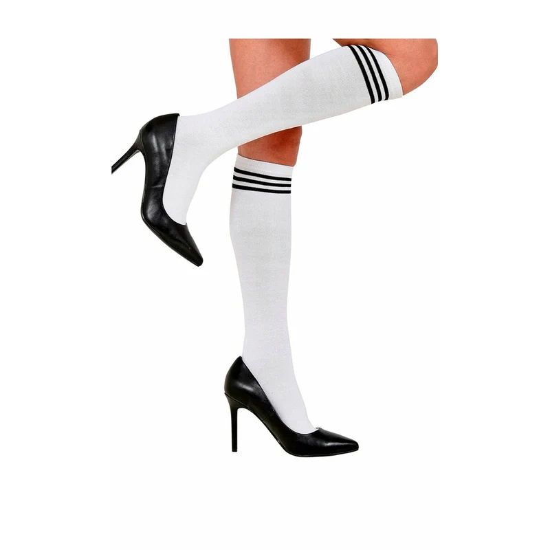 Weiße Sportsocken