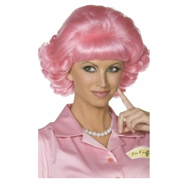 Perücke Rosa Grease