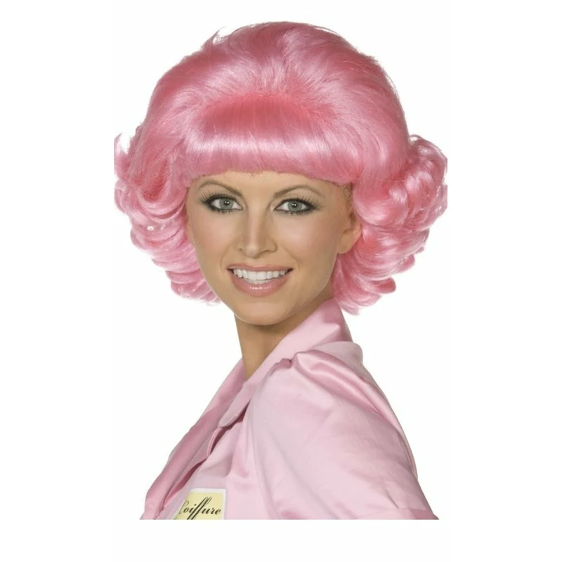 Perücke Rosa Grease