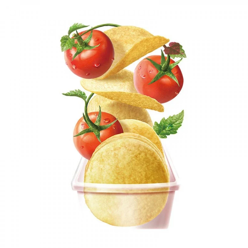 [Self-operated] China Pepsi LAY'S Potato Chips Garden Fresh Tomato Flavor 104g/can