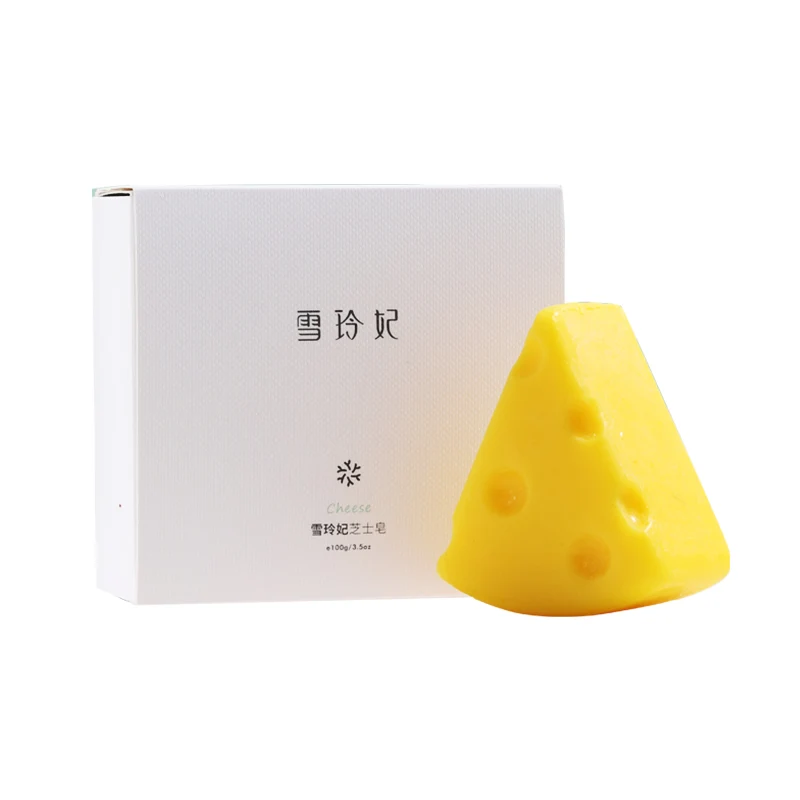 [Self-operated] China SNEFE Xue Lingfei Cheese Mite Cleansing Soap 100g deep cleansing and removing acne