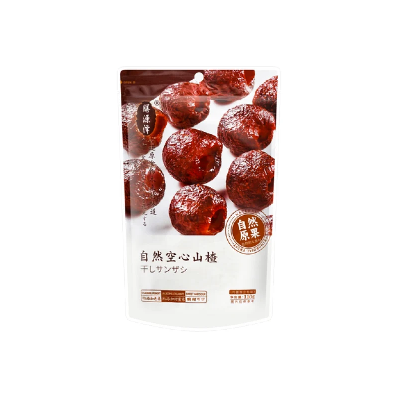 [Self-operated] China SYZ Shanyuanze Natural Hollow Hawthorn 110g Seedless Preserved Fruit Cake