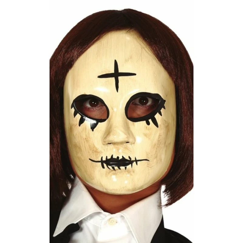 Maske The Purge Kreuz