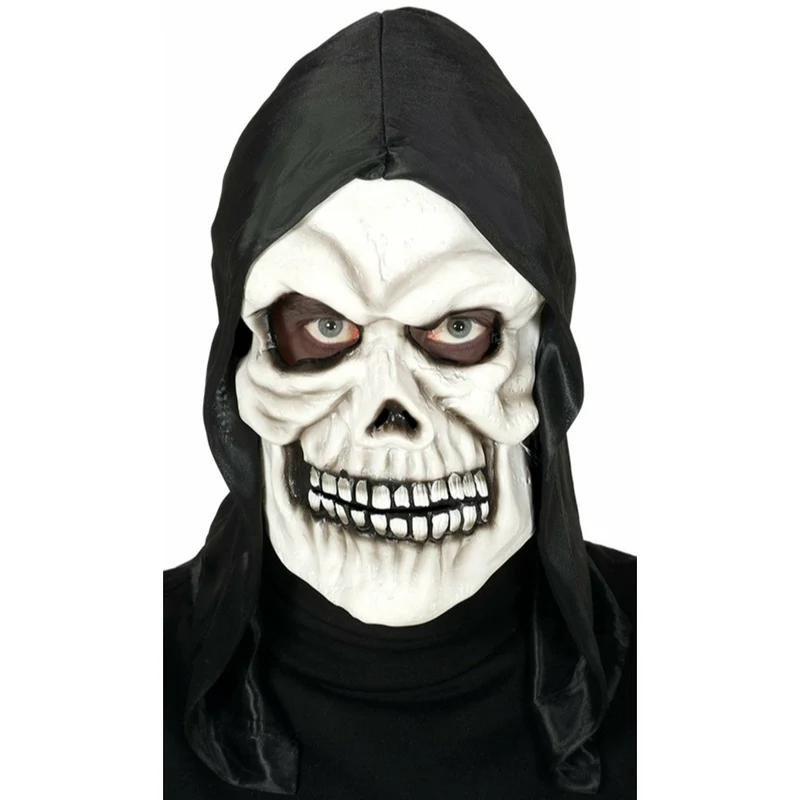 Schädel Maske mit Kapuze