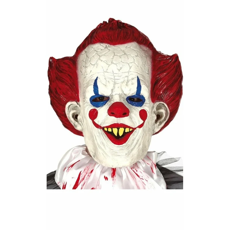 Finstere Clown Maske aus Latex