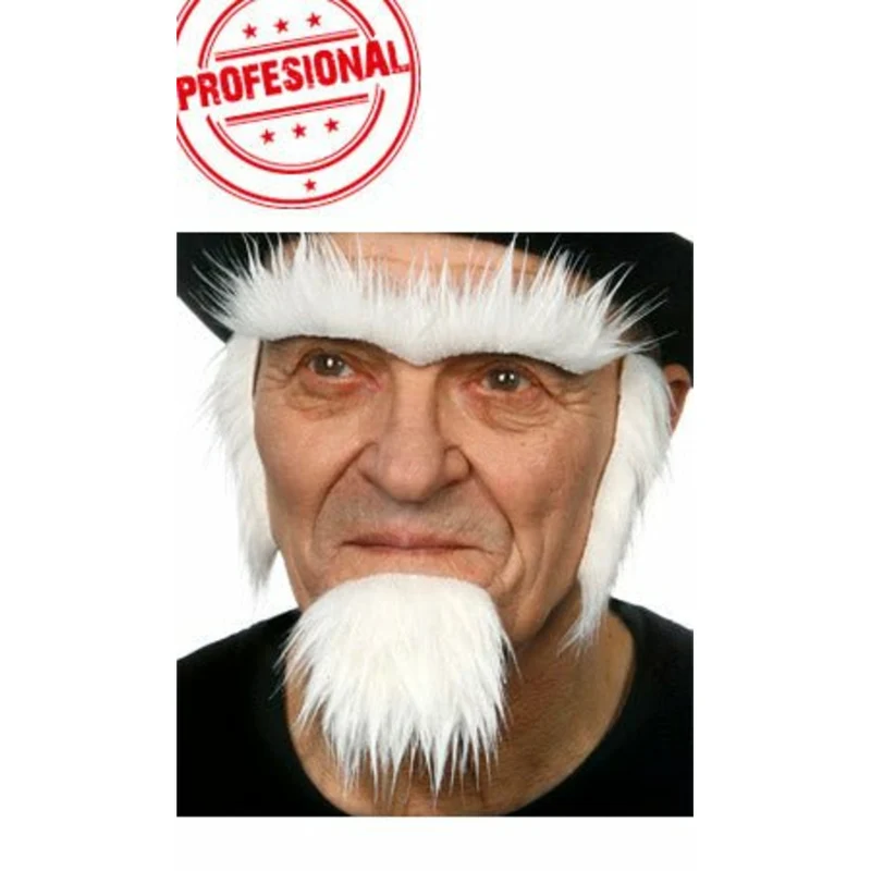 Haarset weiß Professional 058-MC