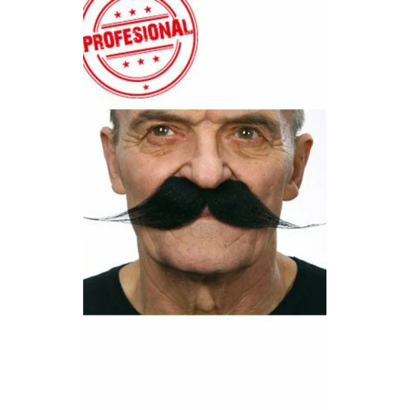 Schnurrbart schwarz Professional 012-LH
