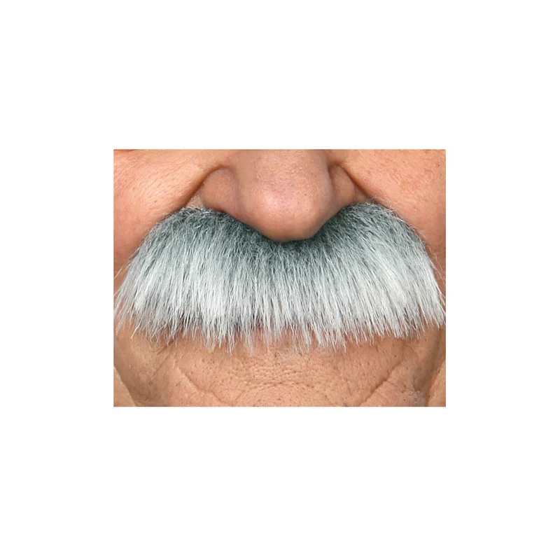 Schnurrbart grau Professional 007-MB