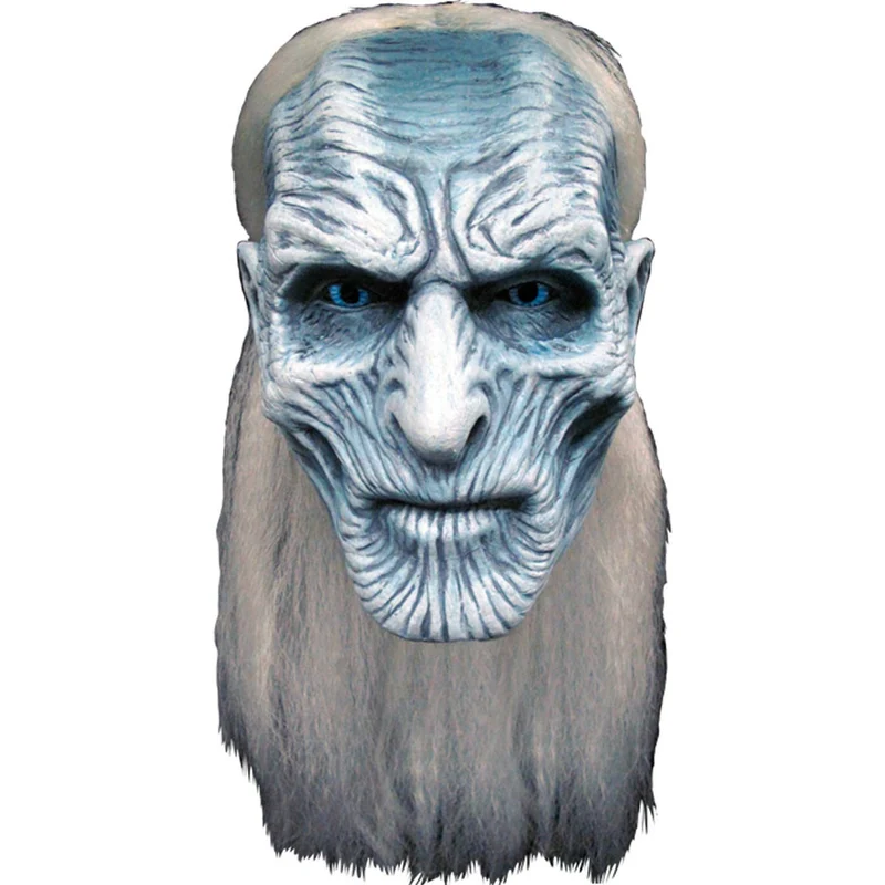 White Walker Latex-Maske