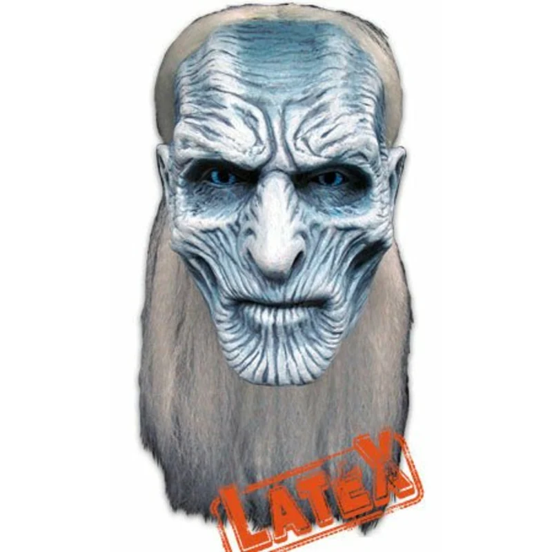 White Walker Latex-Maske
