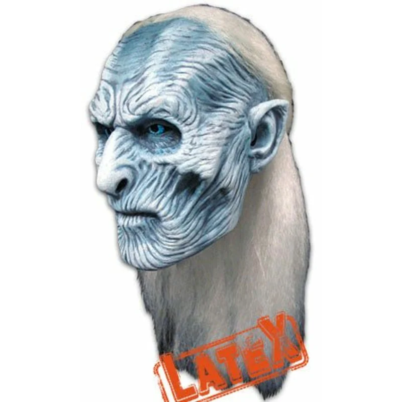 White Walker Latex-Maske