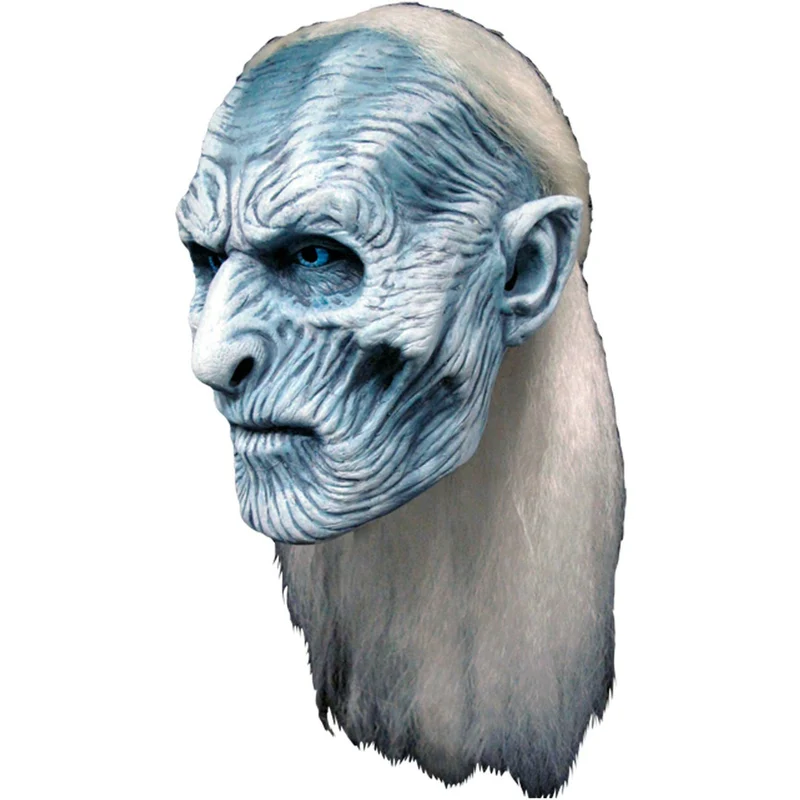 White Walker Latex-Maske