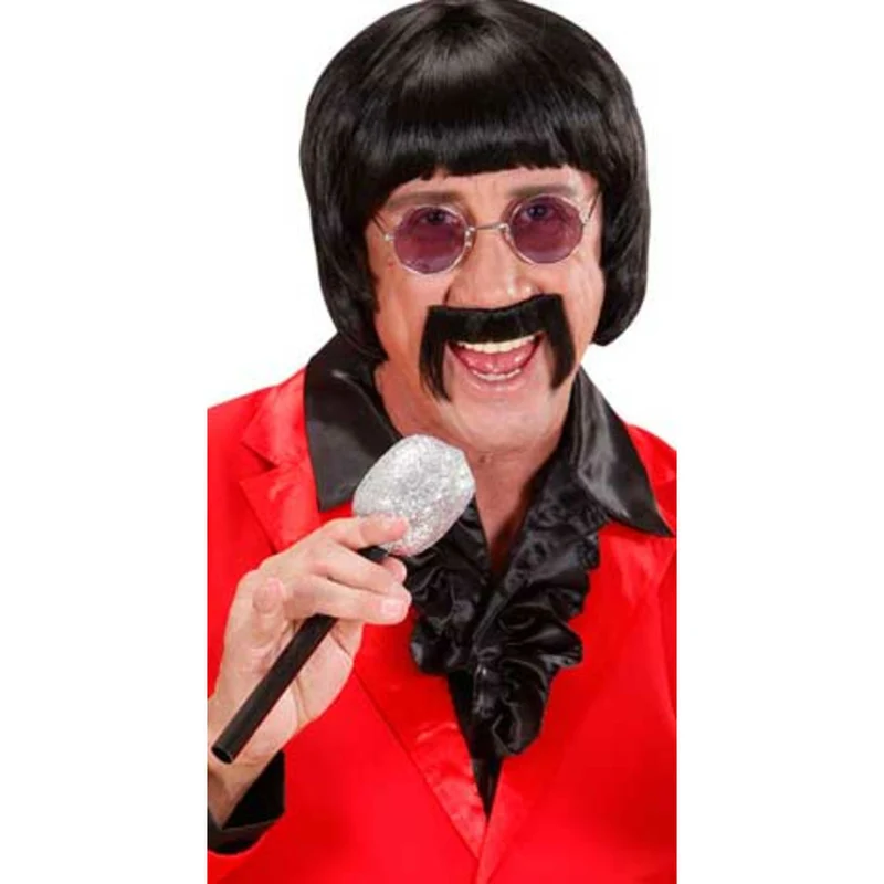 60er-Jahre-Look in Schwarz