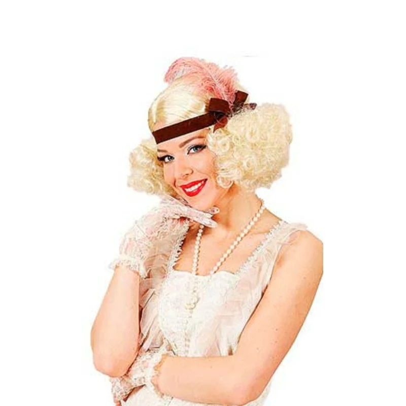 Blonde Burlesque-Perücke