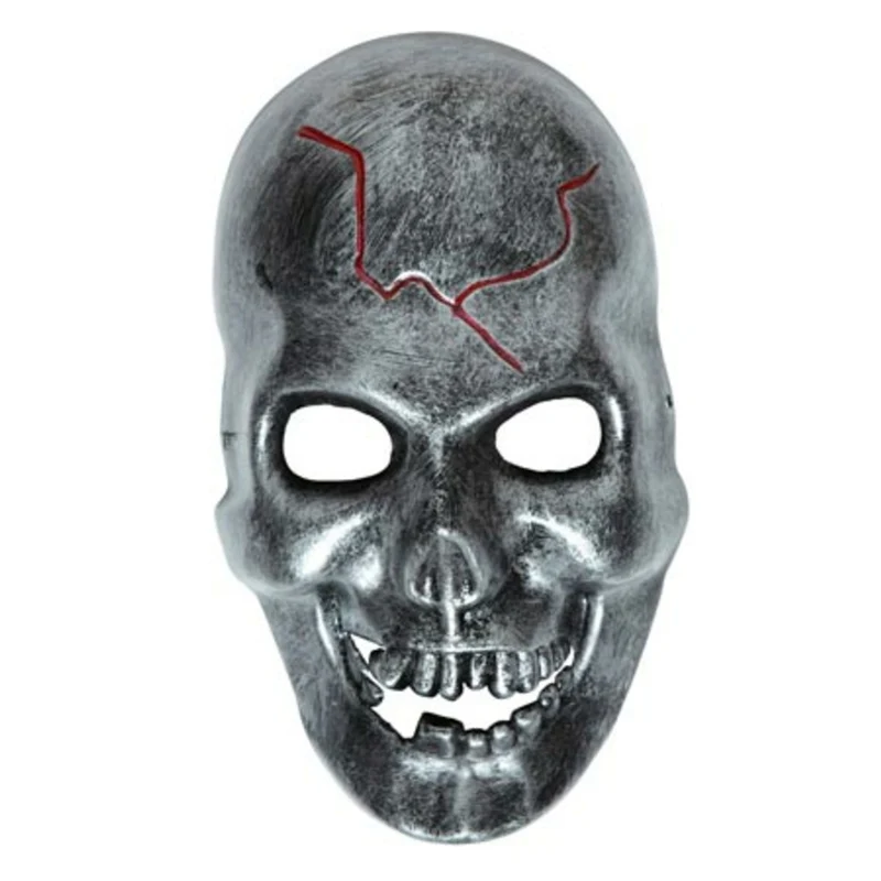 Maske aus Metallimitat