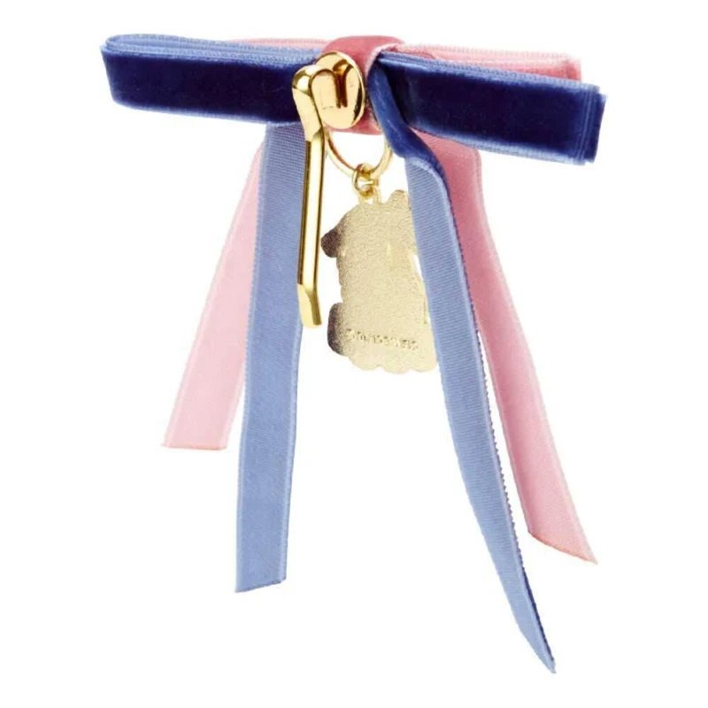 [Self-operated] Japanese Sanrio bow headband metal pendant cinnamon dog style ponytail hair accessory