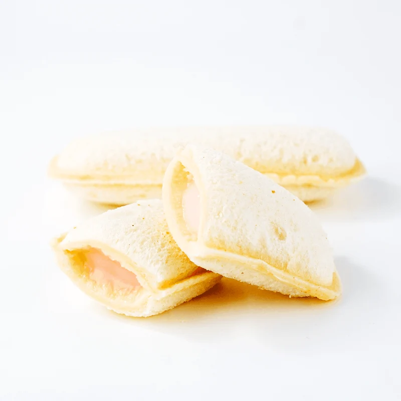 [Self-operated] Chinese Xiaobai's soft-hearted small pocket bread, strawberry yogurt flavor, 4 pieces, 76g, breakfast Internet celebrity hot snack snacks, snacks, snacks, bread snacks