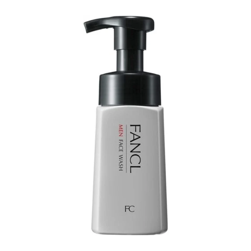 [Self-operated] Japanese FANCL Men's Facial Cleanser 180ml Amino Acid Moisturizing Oil Control Acne Remover Blackhead Foaming Cleanser