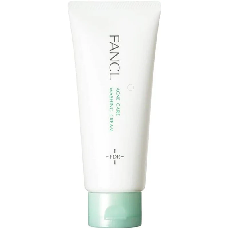 [Self-operated] Japanese FANCL new version of AC anti-acne and moisturizing cleanser without additives 90g, refreshing and oil-controlling cleanser for acne-prone skin
