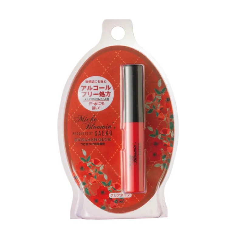 [Self-operated] Japanese Miche Bloomin Saeko False Eyelash Glue, Transparent Strong Type 5ml, Hypoallergenic, Long-lasting, Quick-drying and Strong Stickiness
